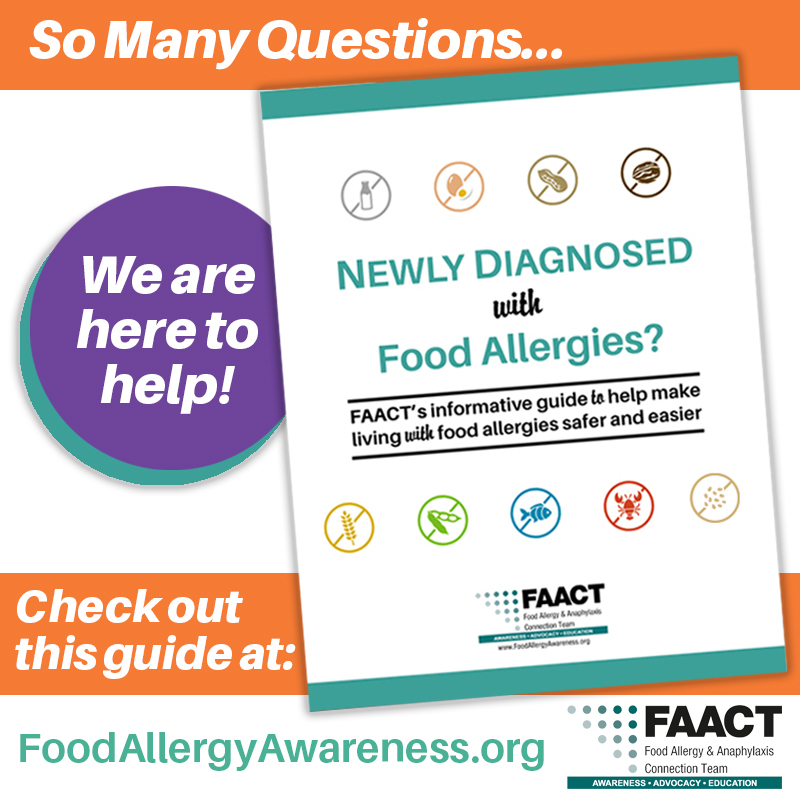 So Many Questions.. We are here to help, check out our  Newly Diagnoised with Food allergies guide! 